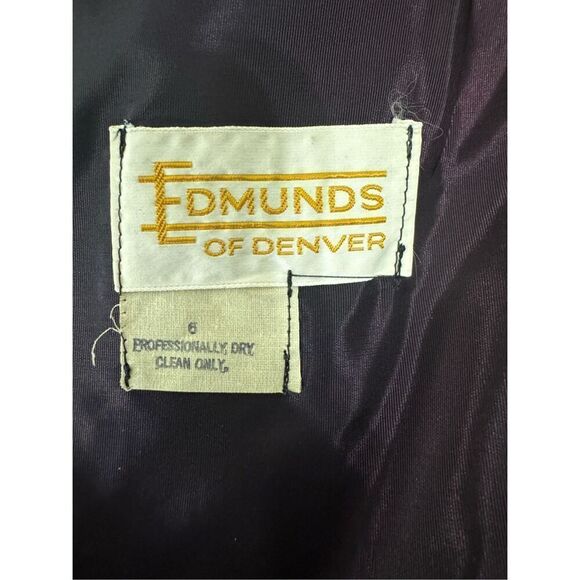 Edmunds of Denver‎ Luxury Fur Lined Cape Size 6 Beautiful! - Picture 6 of 9